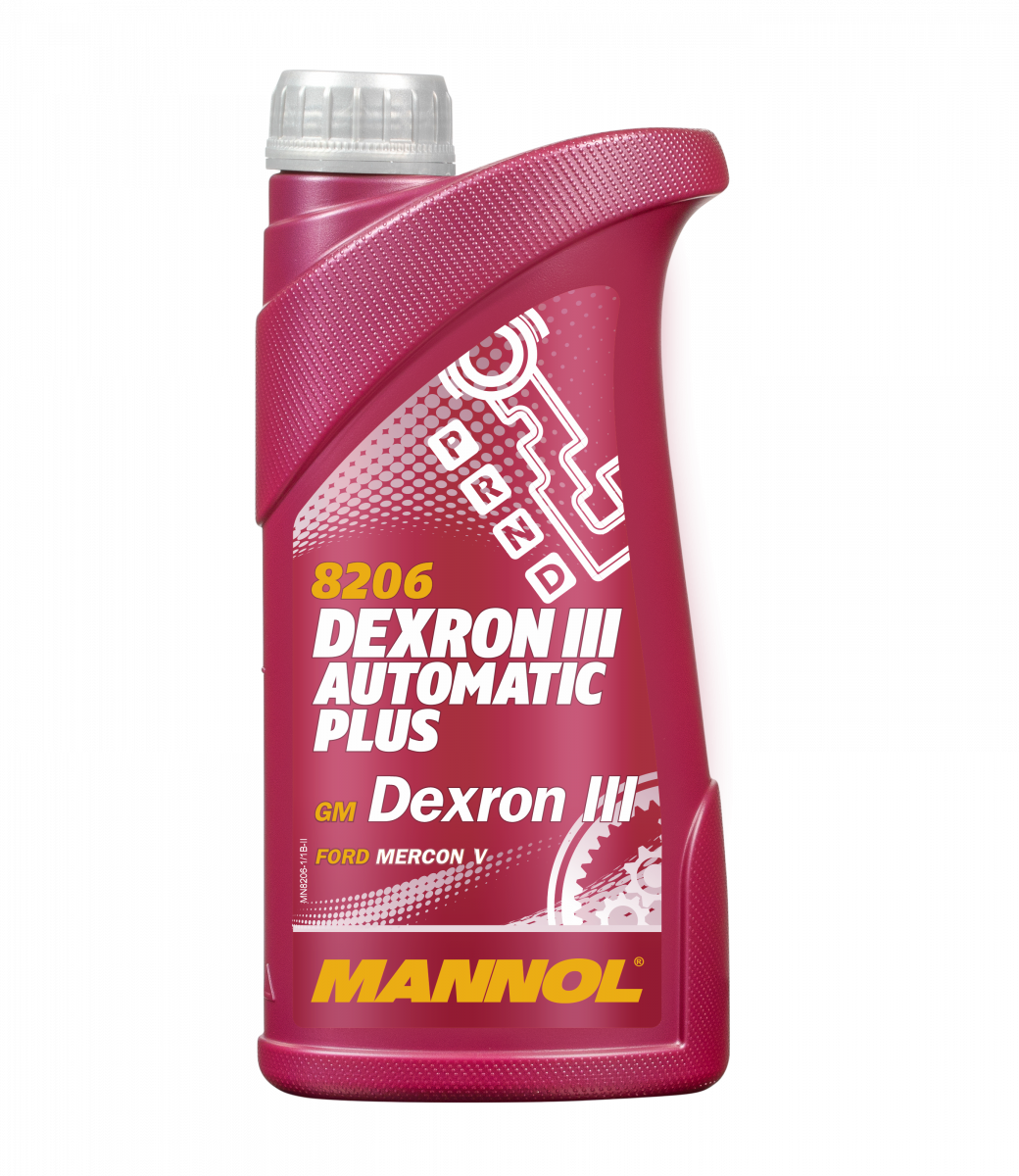 MANNOL MN8206-1 Automatic Plus ATF Dexron III 1Lt Vermelho – Vicca Lub