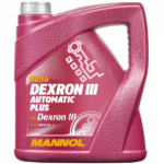 MANNOL MN8206-4 Automatic Plus ATF Dexron III 4Lts Vermelho