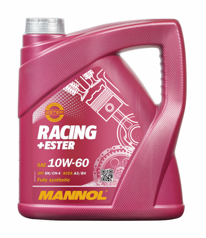 MANNOL MN7902-4 RACING + ESTER 10W60 4L - Imagem 1