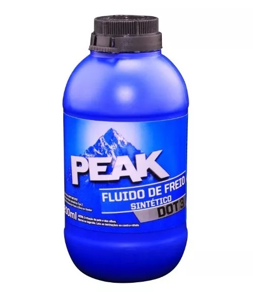 92fc48afbebd5cf396860851568008e9.webp PEAK FLUIDO P/ FREIO DOT 3 40x200ml - Imagem 1