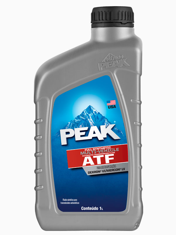 b31fe290fde633155a00eb72463d54cf.jpg PEAK ATF MULTI-VEHICLE DEXRON VI MERCON LV SYNTHETIC 60L Vermelho - Imagem 1