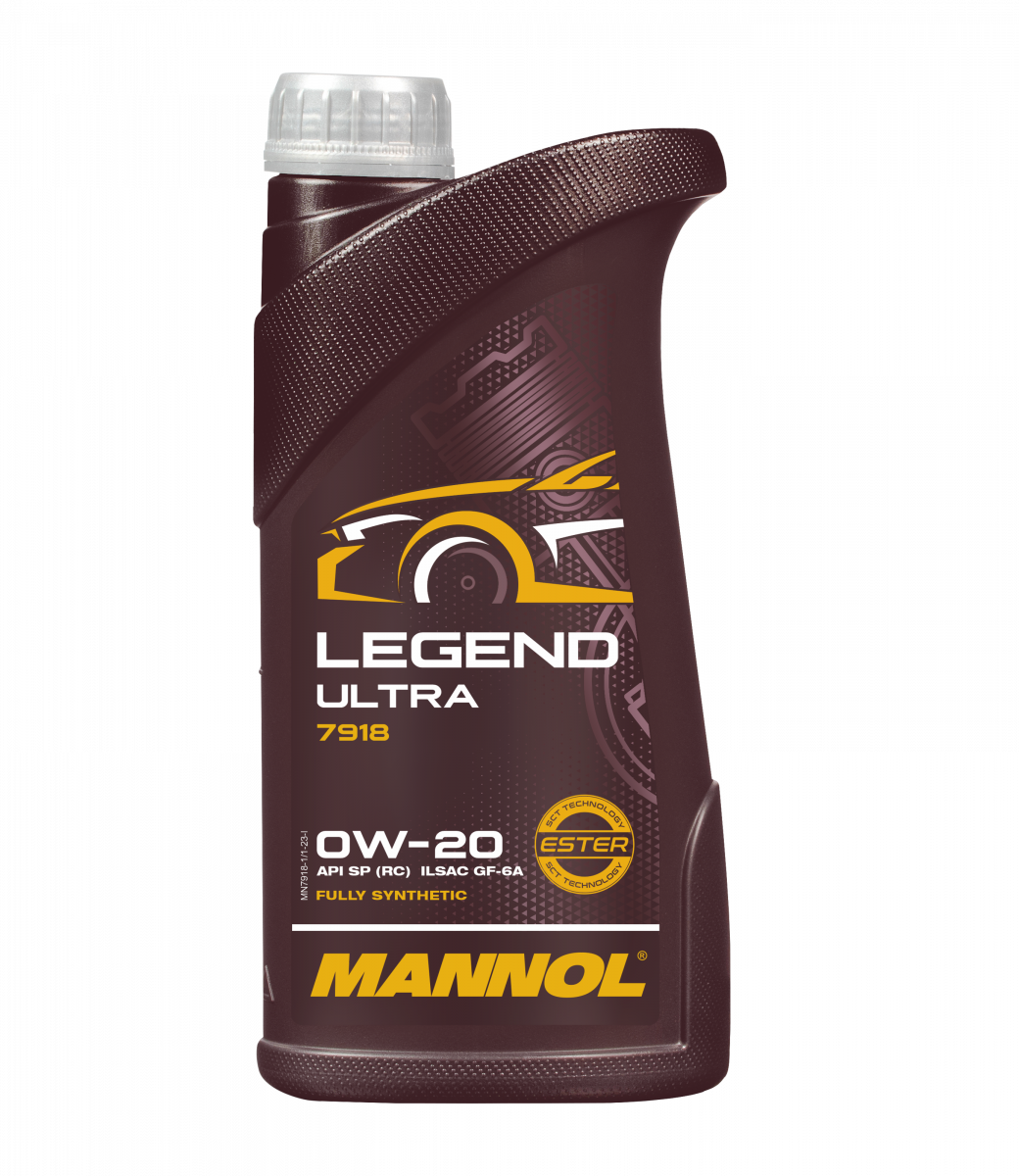21f9cb303e4488b104da2b656090e006-1.png MANNOL MN7918-1 LEGEND ULTRA 0W20 (20 X 1) - Imagem 1