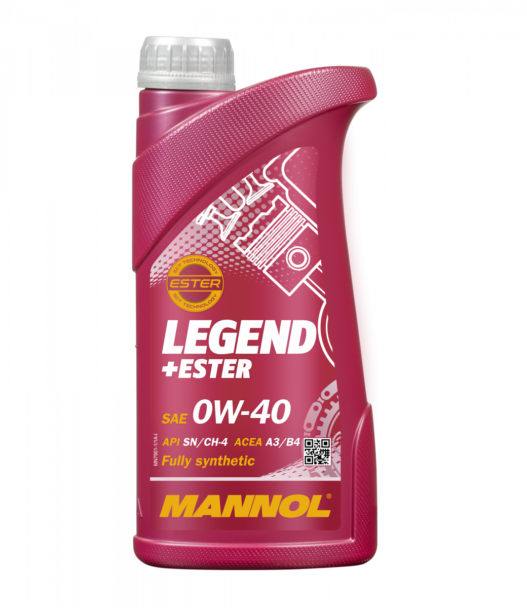 2708a5a5fb8e044789bf88bf9713e4a8-1.png MANNOL MN7901-1 LEGEND+ESTER 0W40 - Imagem 1