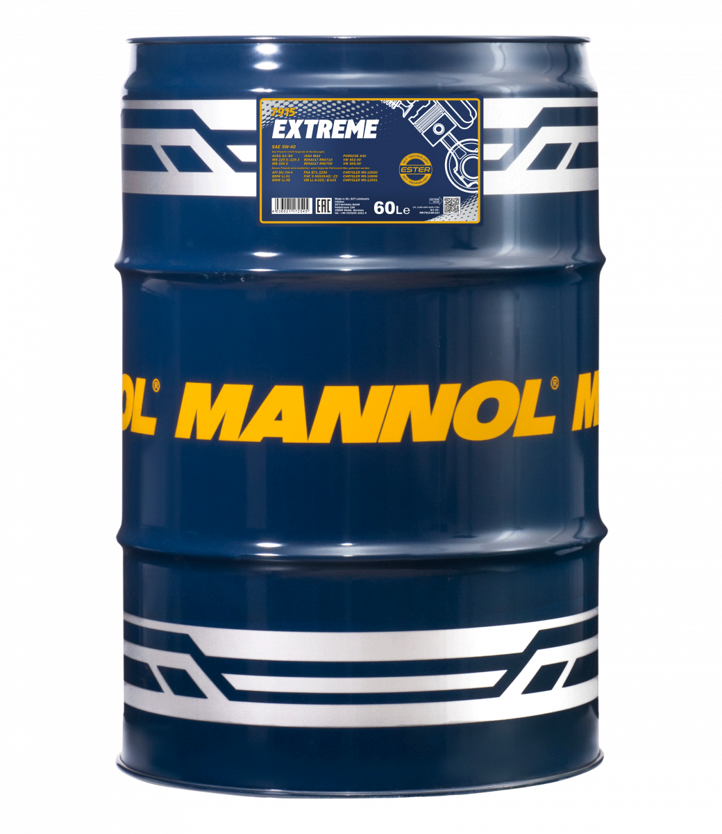 2c664ba4546cf48824e940b6106c8a45-1.png MANNOL MN7915-60 Extreme 5W40 60Lts - Imagem 1