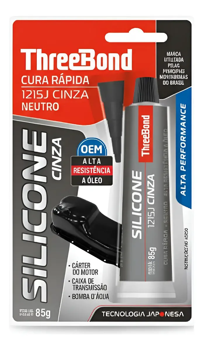 514a8b5b6bac9737db04c91377f2b51a.png THREE BOND SILICONE 1215J BR 85G CARTELA - Imagem 1