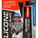 THREE BOND SILICONE 1215J BLACK 85G CARTELA