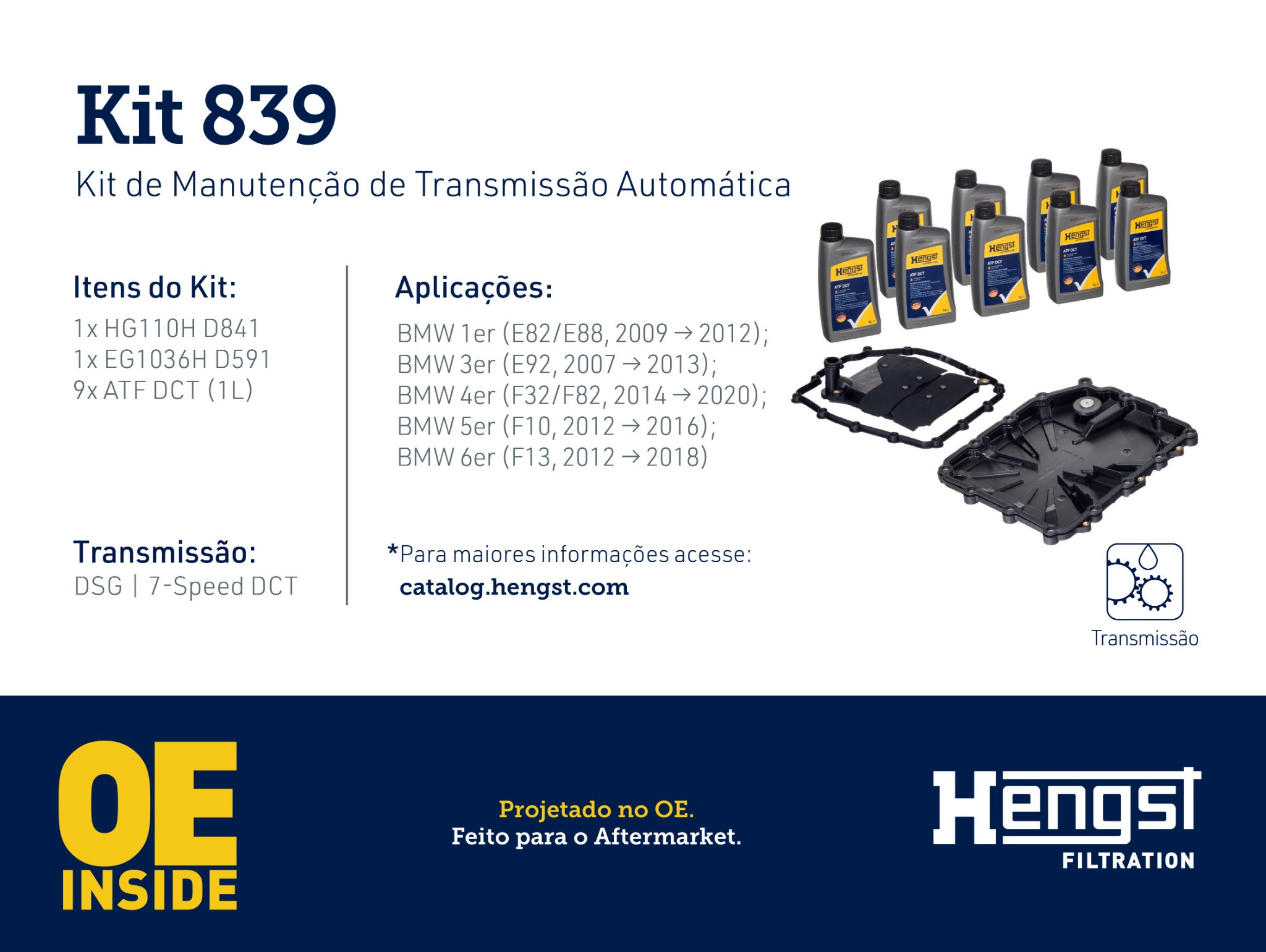 5a7d8e370863b1af5bf187c2b5025185.jpg KIT 839 Manutenção de Transmissão Automática DSG 7-Speed DCT - Imagem 1