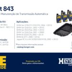KIT 843 Manutenção de Transmissão Automática 6HP28, 6HP28X, 6HP26, 6HP26X, 6HP32