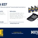 KIT 837 Manutenção de Transmissão Automática 8HP55 | 8HP65 |8HP75