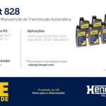 KIT 828 Manutenção do Oleo Transmissão Automática 6DCT450